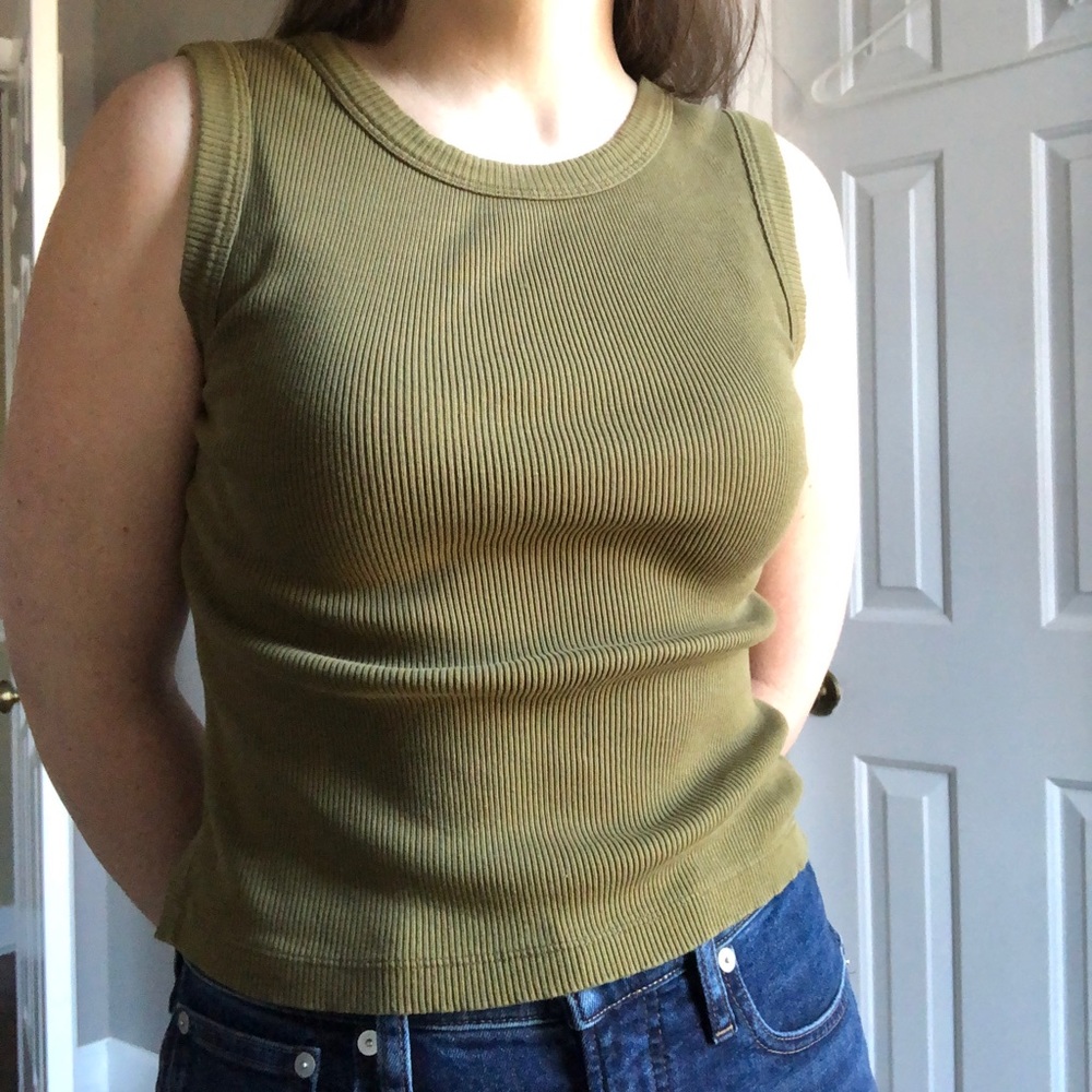 Able Ribbed Tank Top